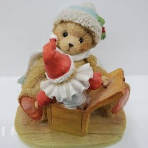 Cherished Teddies Douglas "Let's Be Friends" Jack In The Box Retired In Box(73)*
